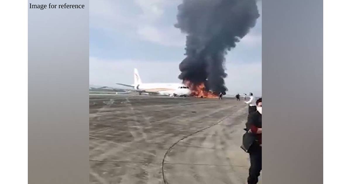 Over 40 injured after passenger plane catches fire on runway in China's Chongqing